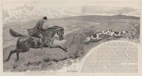 Die Jagd auf den wilden Rothirsch auf Exmoor